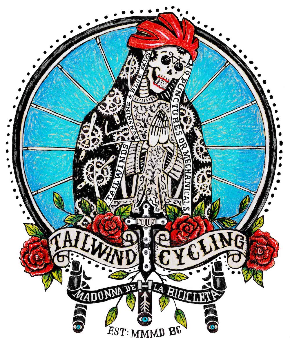 MADONNA DE LA BICICLETTA - (A4 PRINT)